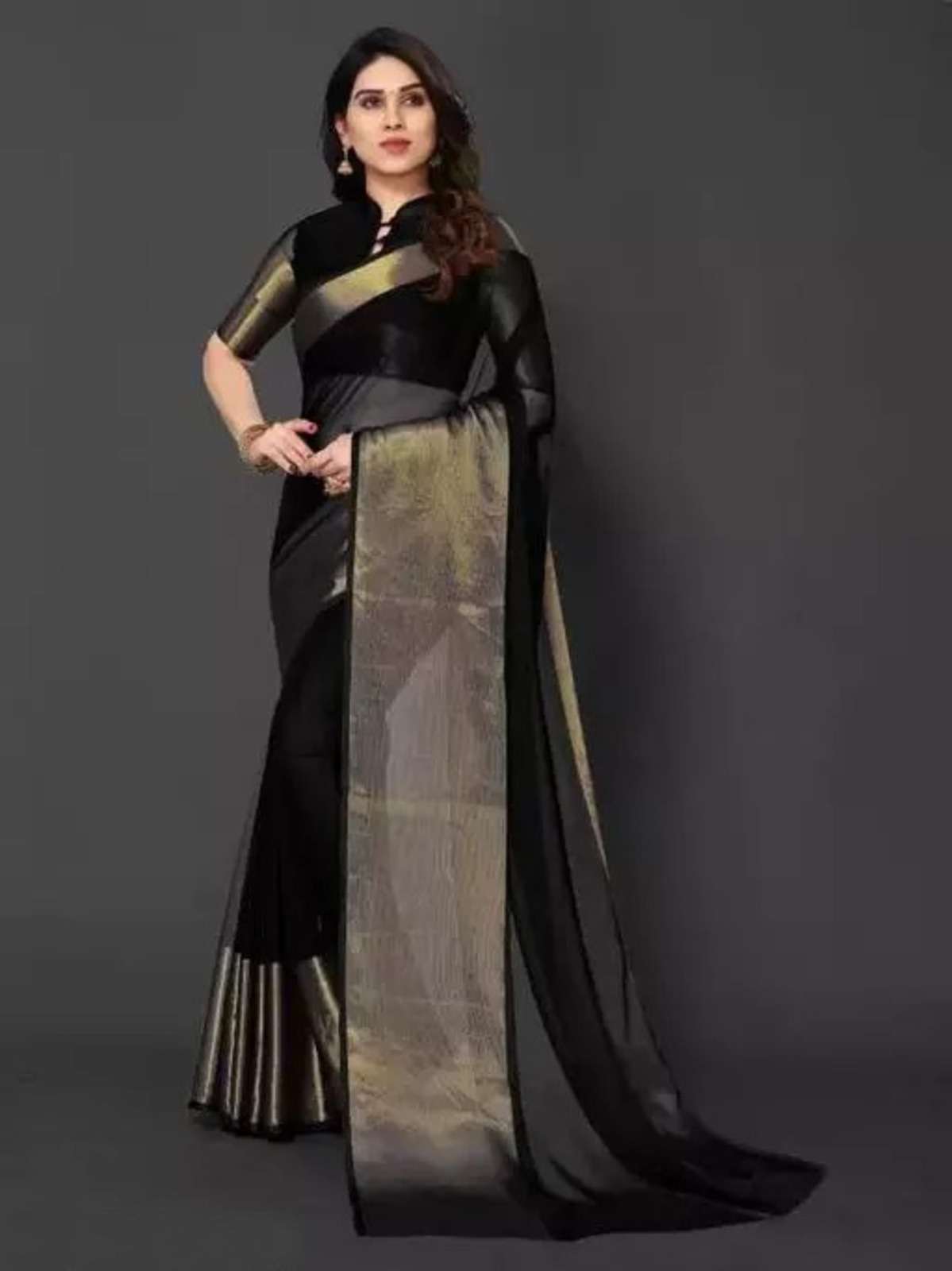 Chiffon Saree 4 by 11 - Image 10