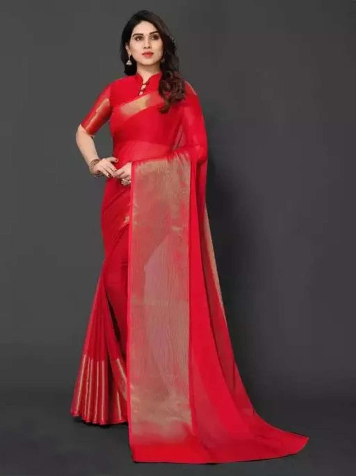 Chiffon Saree 4 by 11 - Image 3