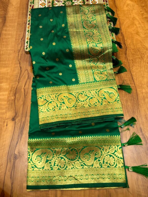 Kanjeevaram Paithani Saree – Premium Soft Silk Elegance - Image 9