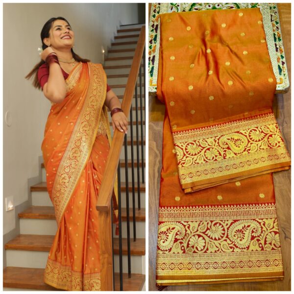 Kanjeevaram Paithani Saree – Premium Soft Silk Elegance