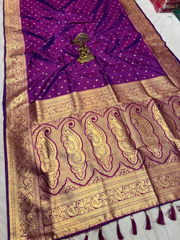 Kanjeevaram Paithani Saree – Premium Soft Silk Elegance - Image 17