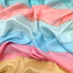 Soft Silk Diamond Border Saree Only Rs. 1599/