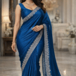 Dark Blue Party wear