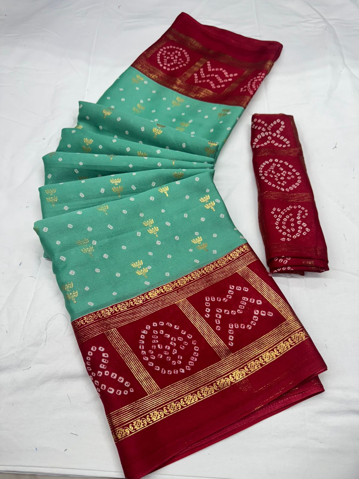 Pushpanjali Trending Beautiful Saree Collection Only Rs. 650/- - Image 7