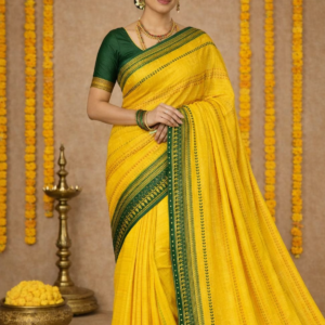 Haldi Ceremony Saree