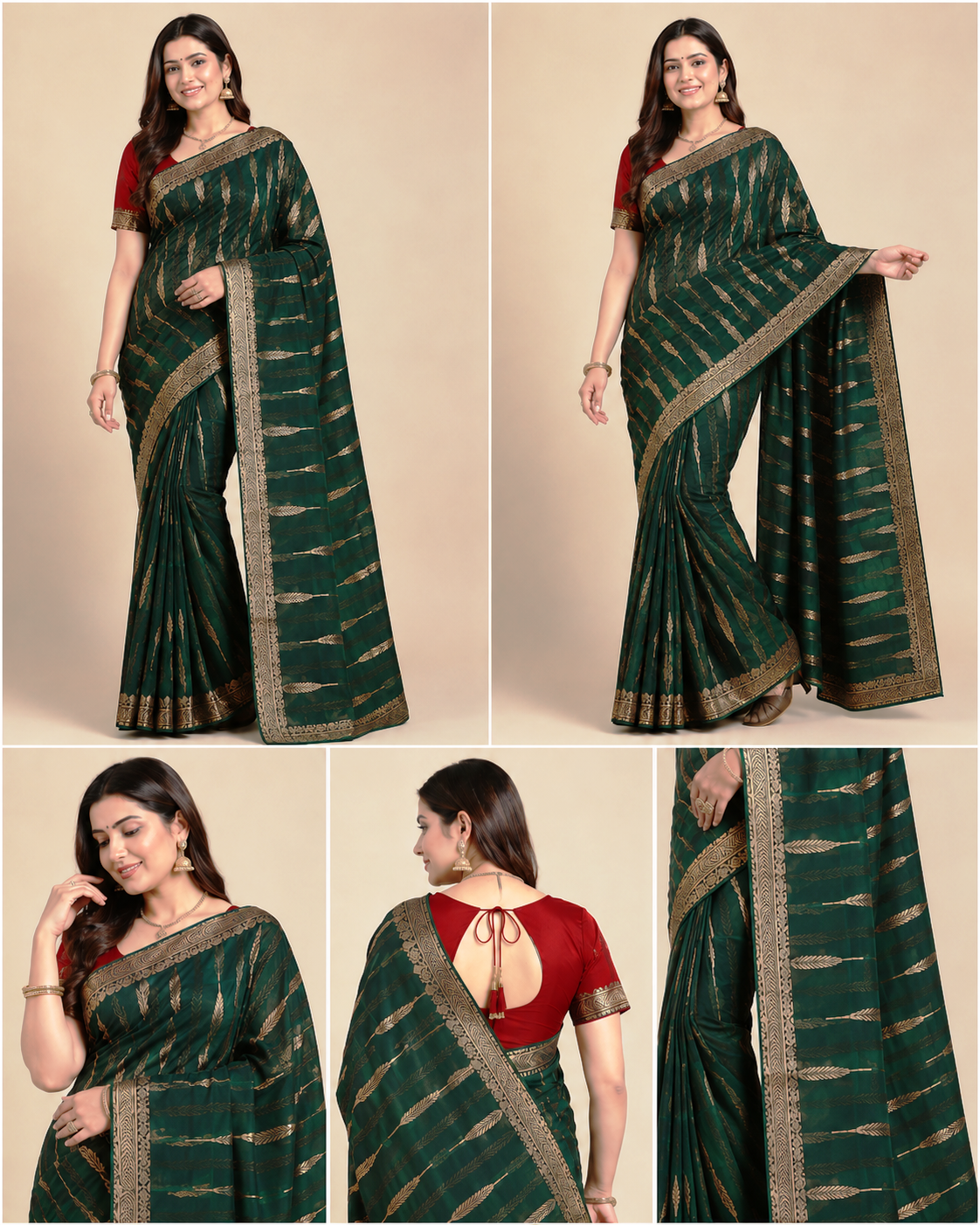 Green Silk Saree